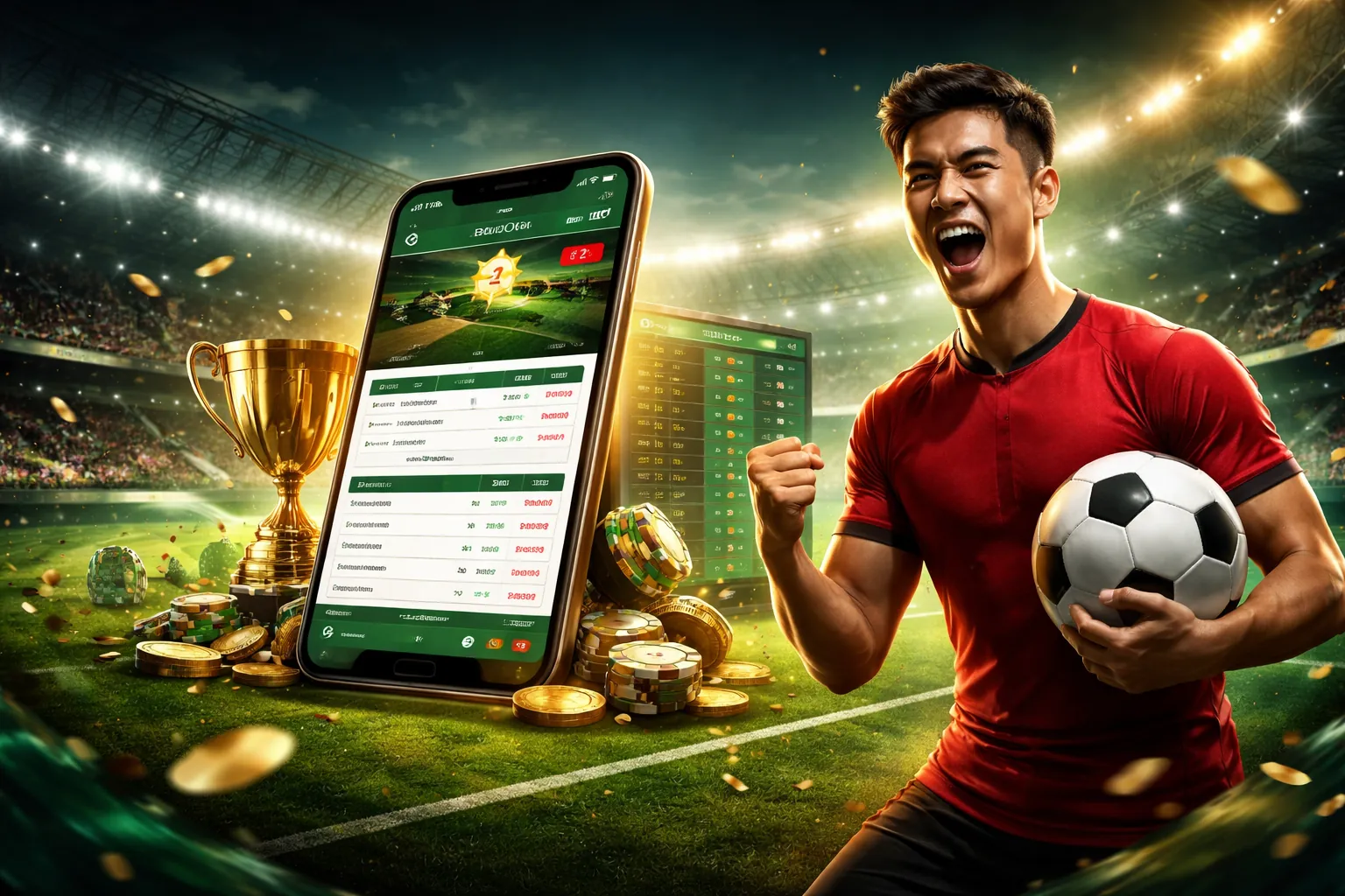 Banner quảng cáo Nhà Cái 888 với các trò chơi cá cược trực tuyến hấp dẫn